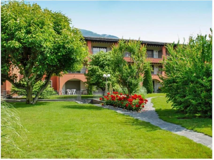 Ascona: Residenza Sabrina,App 2.5 Locali E Piscina 아파트 외부 사진