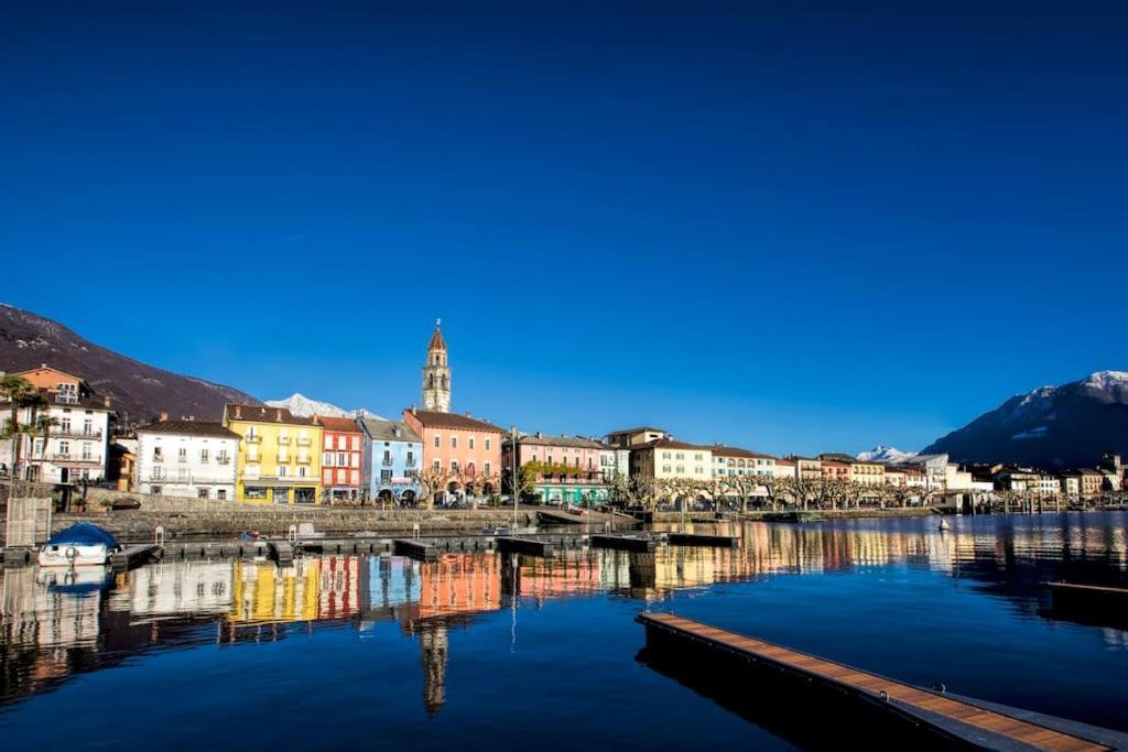 Ascona: Residenza Sabrina,App 2.5 Locali E Piscina 아파트 외부 사진