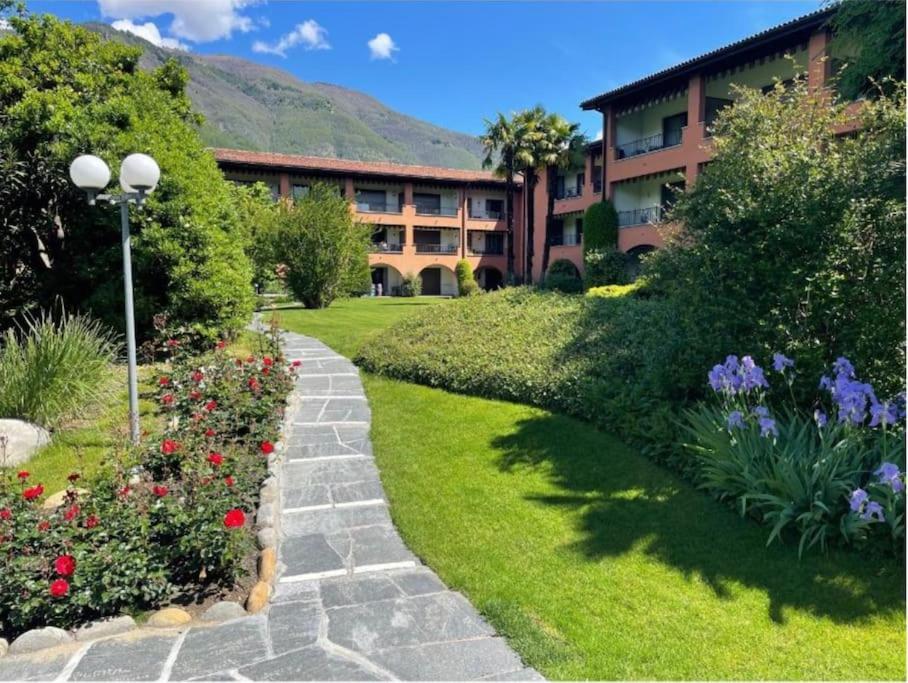 Ascona: Residenza Sabrina,App 2.5 Locali E Piscina 아파트 외부 사진